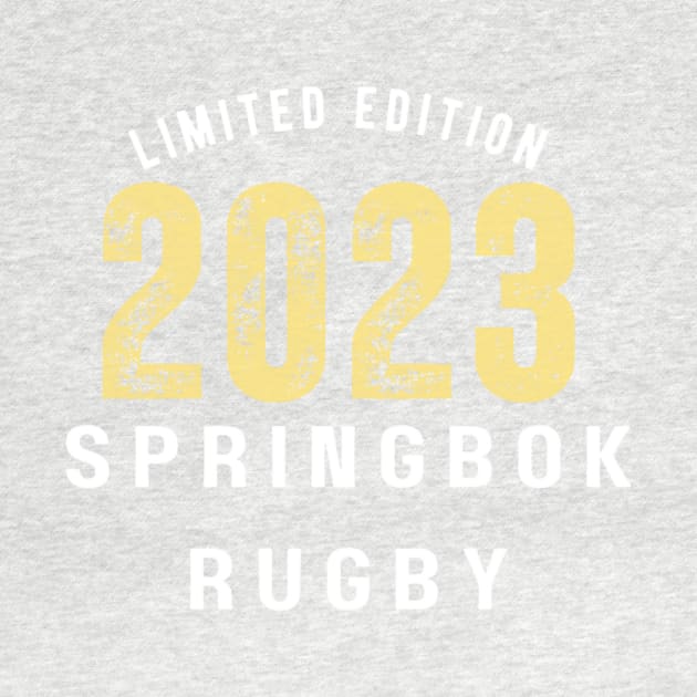 Limited Edition Springbok Rugby by hippyhappy